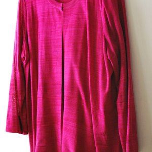 Misook Magenta Jacket 3X